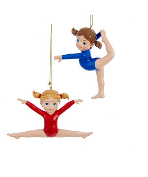 Gymnast Girl Ornaments - Select Style