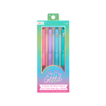 Oh My Glitter! Retractable Gel Pens - Set of 4