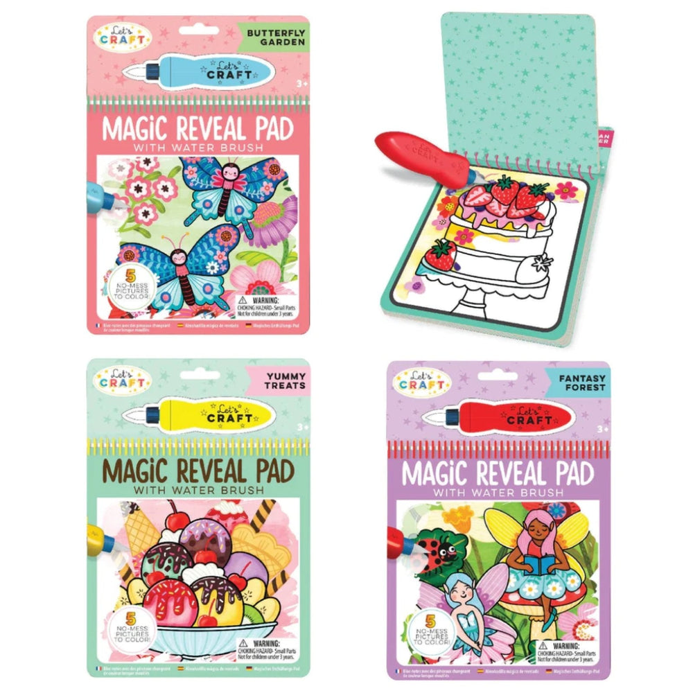 Magic Reveal Pads - Butterfly, Treats, Forest - Select Style