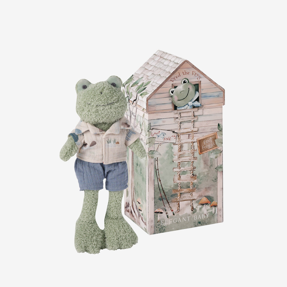 Fred the Frog Boxed Plush Toy