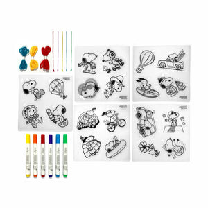Peanuts: D.I.Y. Shrink Art Kit & 6 Mini Paint Markers