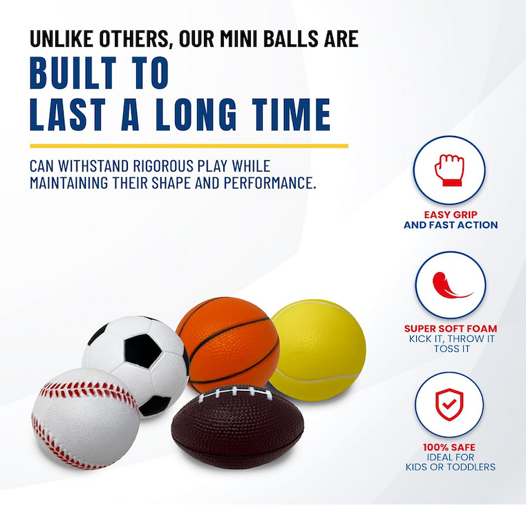 5-Ball Mini Sports Pack