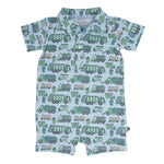 Reduce Reuse Recycle Polo Romper - Select Size