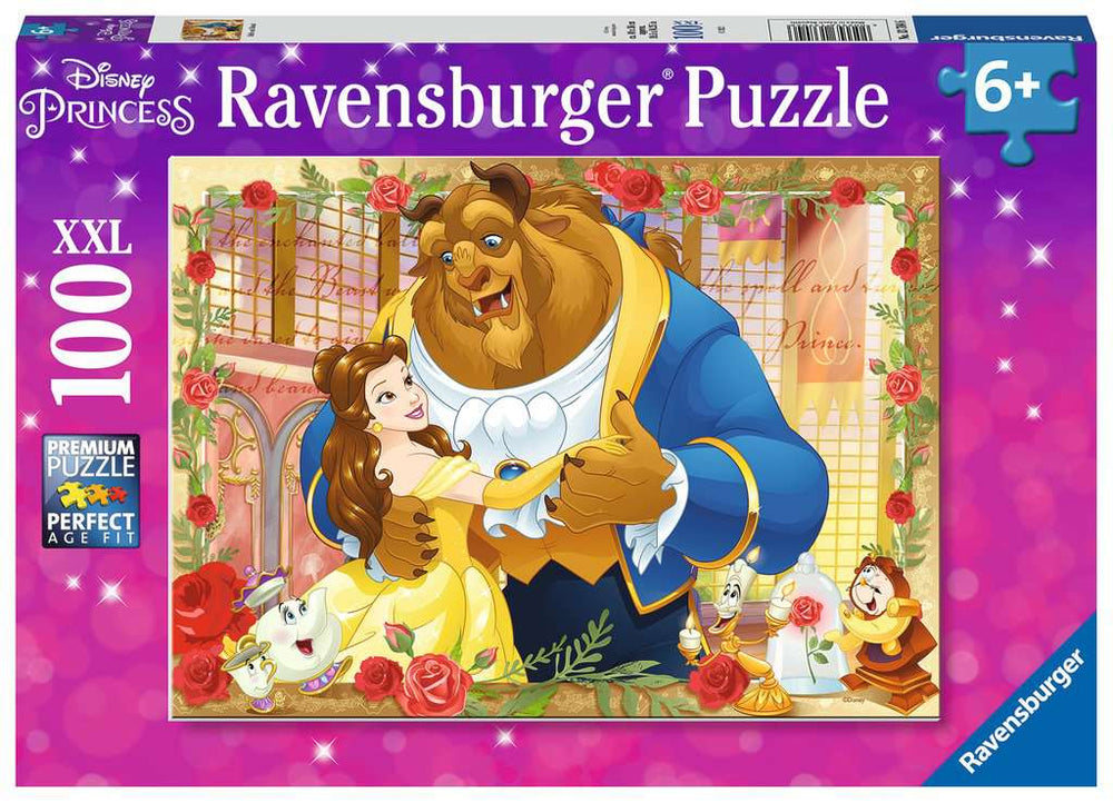 Disney Princess: Belle & Beast 100 Piece Puzzle