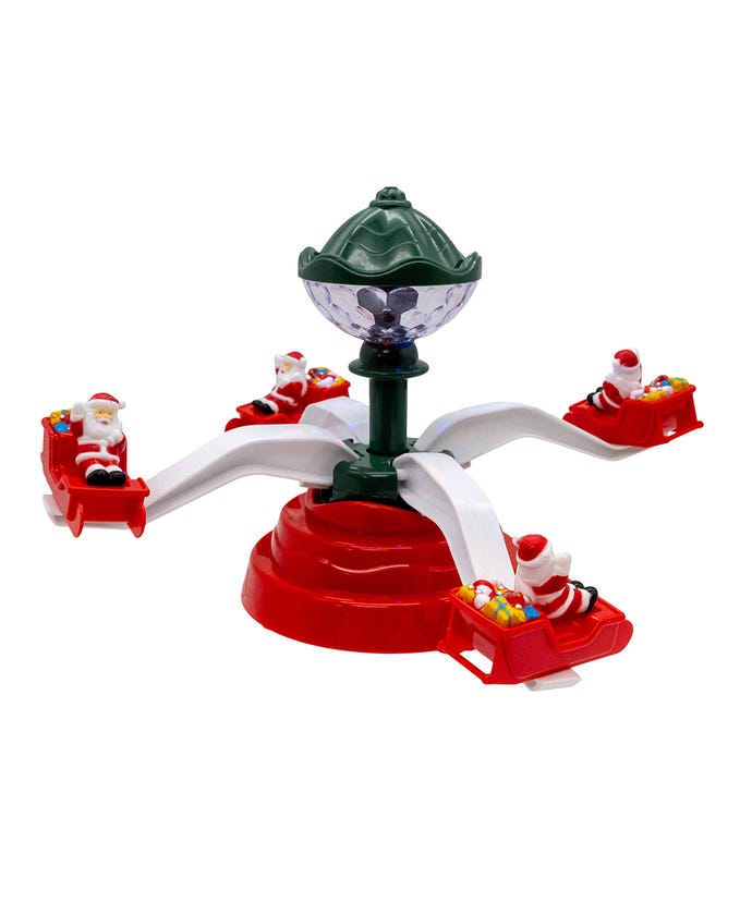 Rotating Santa Table Piece