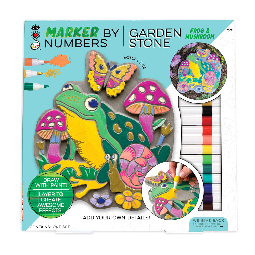 Marker By Number - Garden Stone