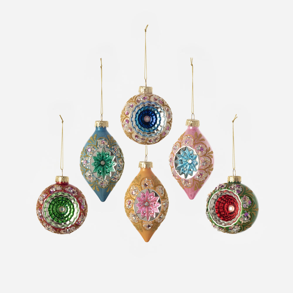 Reflector Starburst Ornament