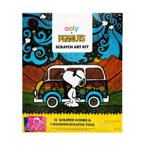 Peanuts: Scratch Art Kit (13 PC Set)