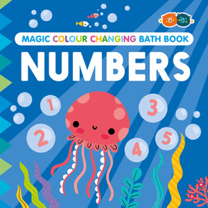 Magic Color Changing Bath Book – Numbers