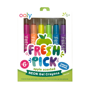 Fresh Pick: Apple Scented Gel Crayons (Set of 6)