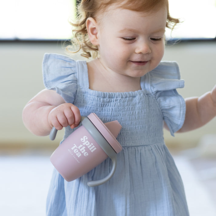 Spill the Tea Happy Sippy Cup