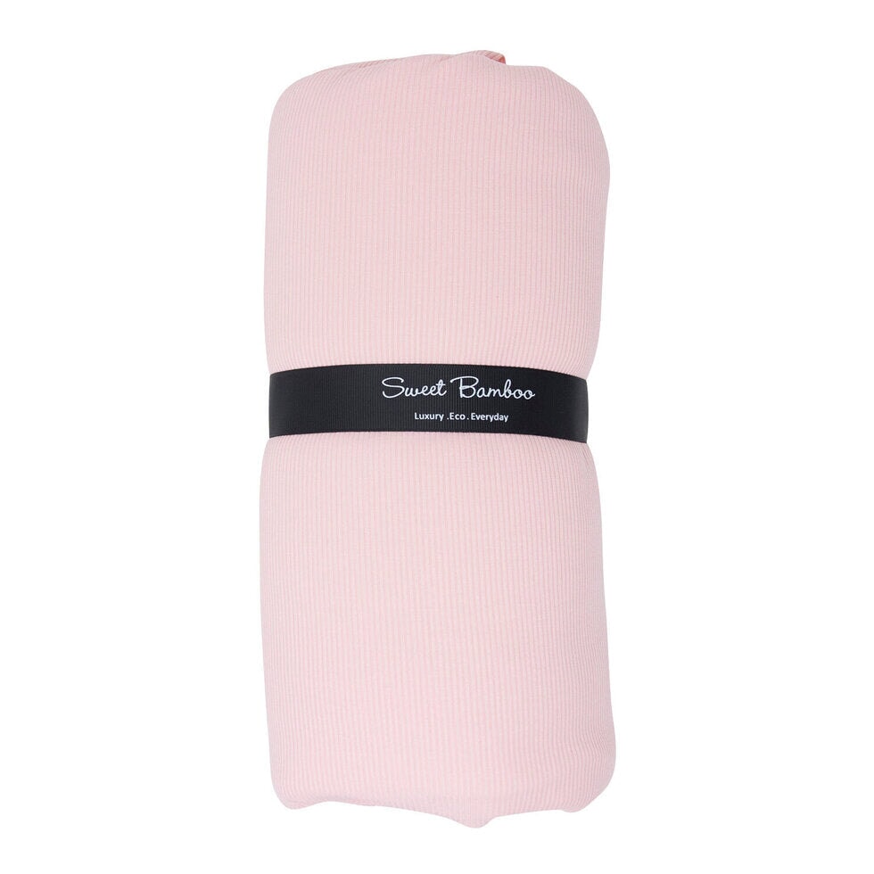 Perfect Pink Ribbed Cloud Blanket