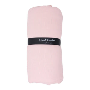 Perfect Pink Ribbed Cloud Blanket