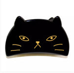 Black Cat Hair Claw Clip