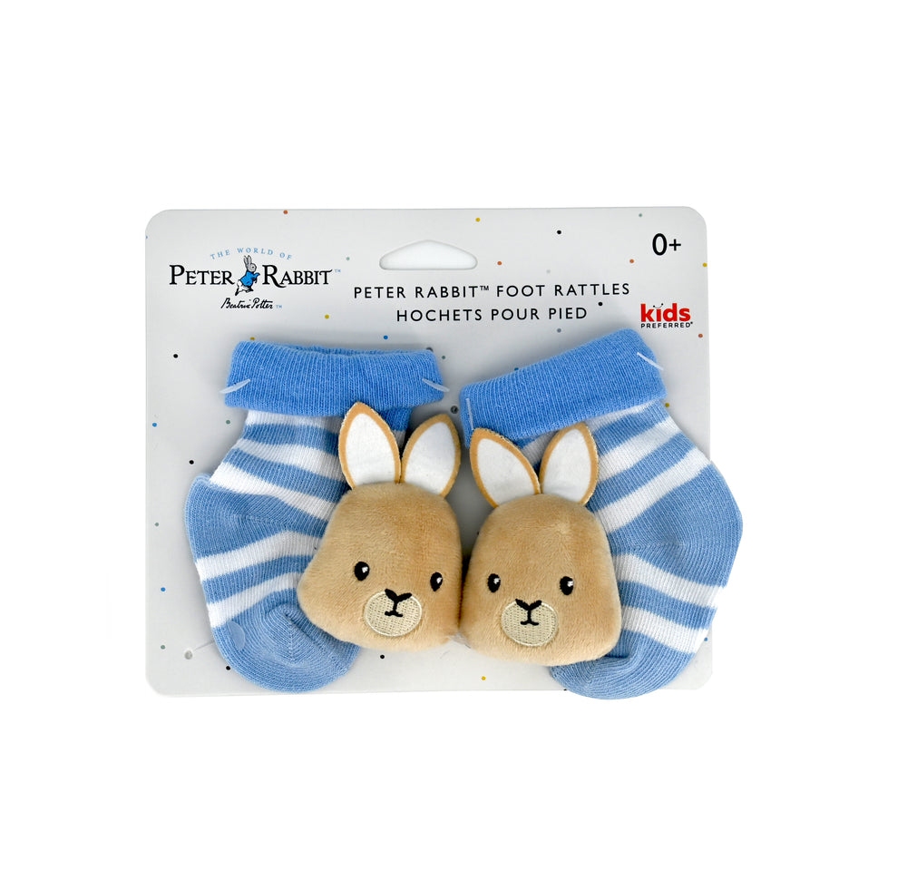 Beatrix Potter Peter Rabbit Foot Rattles