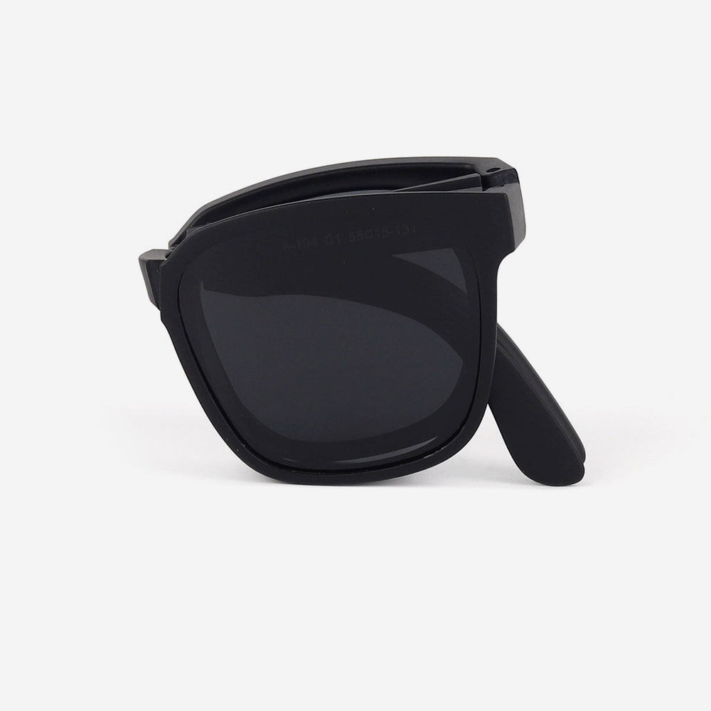 Casey Foldable Sunglasses - Black