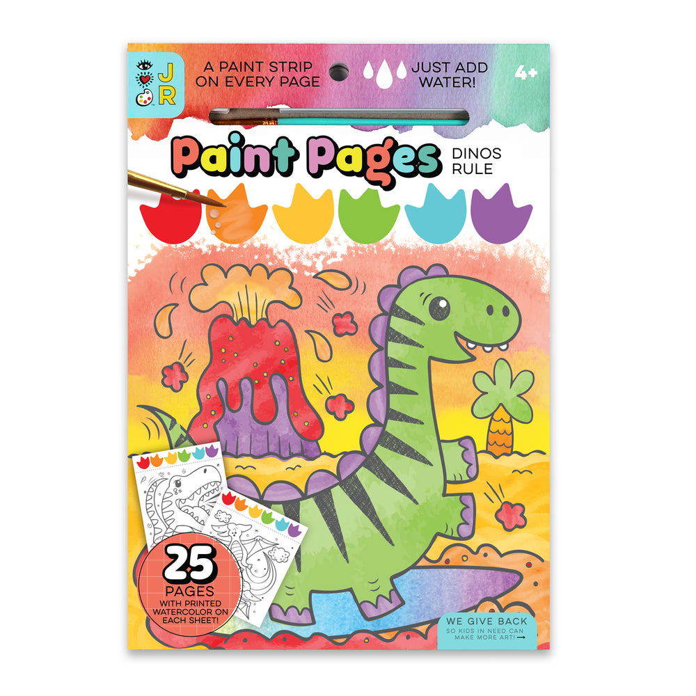 Dinos Rule Paint Pages