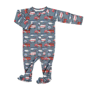 Ironman Zipper Footie - Select Size