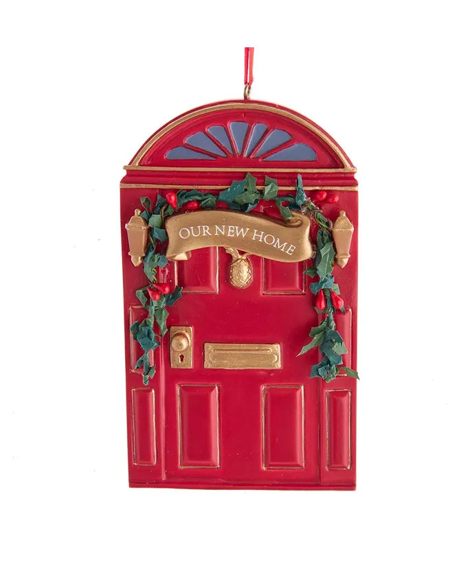 "Our New Home" Door Ornament For Personalization