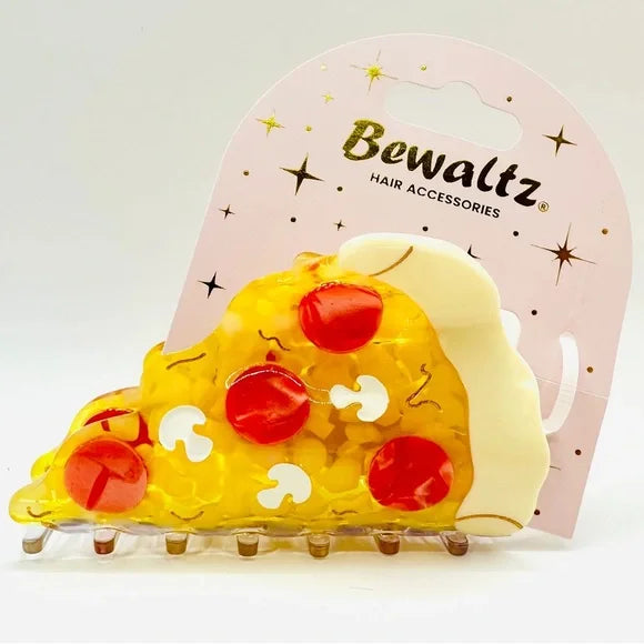 Hair Claw Clip - Pizza