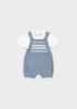 Blue Knit Romper & T-Shirt Set - Select Size