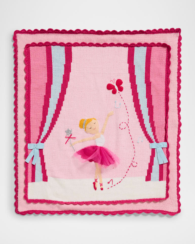 Tip Toe Ballerina Blanket