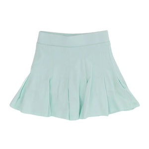 Fair Aqua Pleated Skort - Select Size