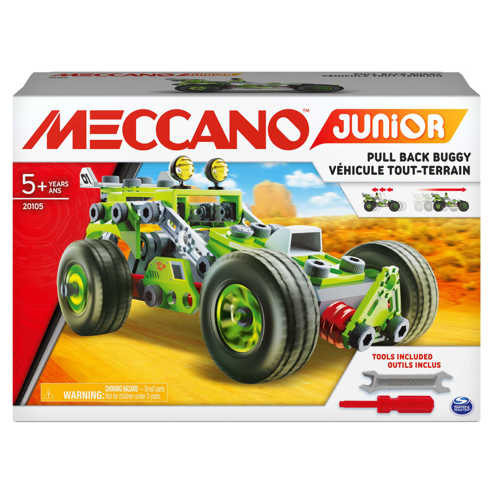 Meccano Junior, Helicopter STEAM Model Building Kit, for Kids Aged 5 and Up