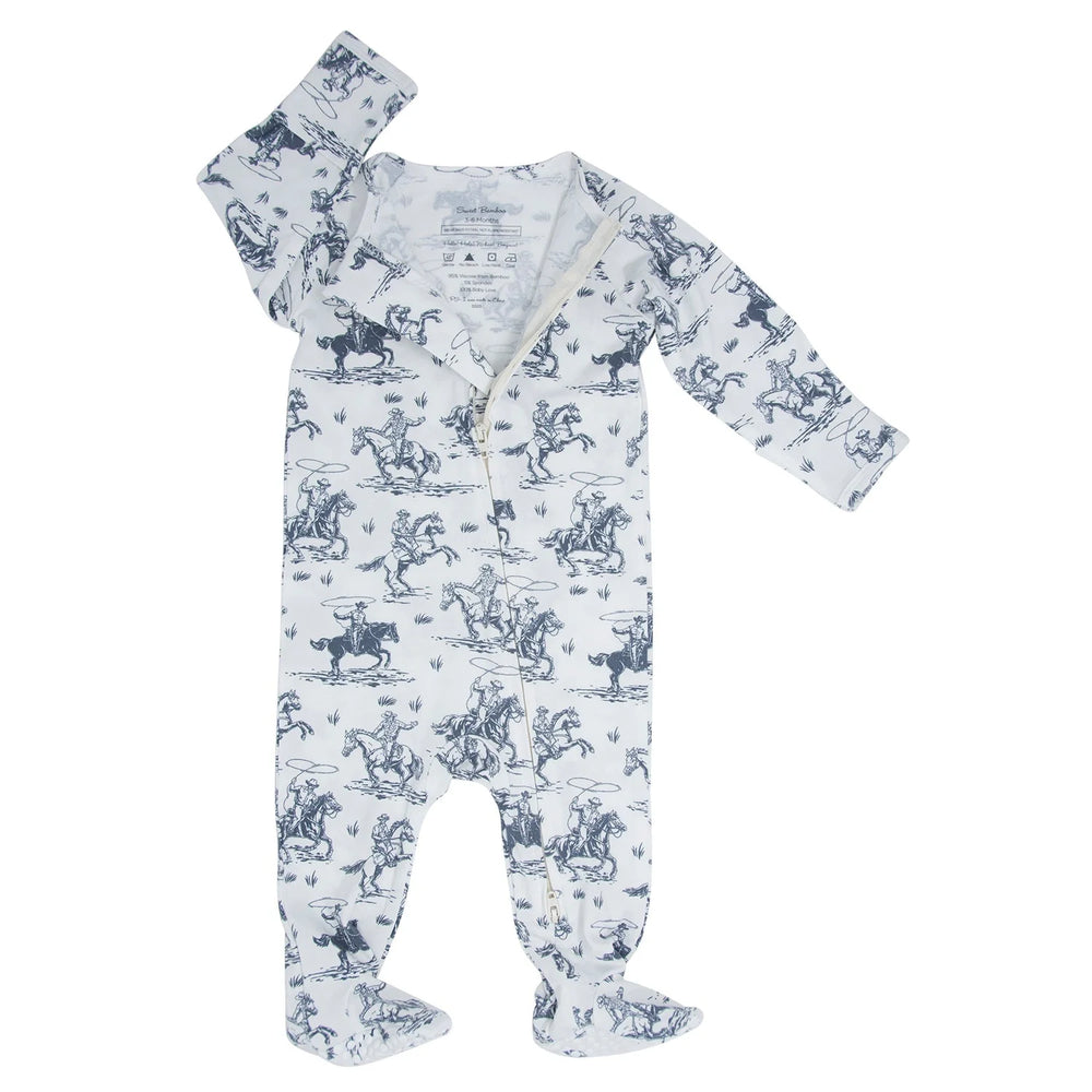 Rip's Ranch Zipper Footie - Select Size