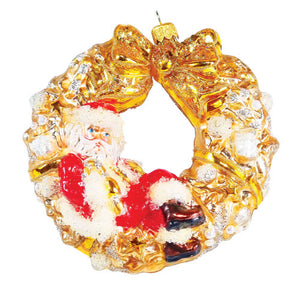 Golden Winters Nap Ornament