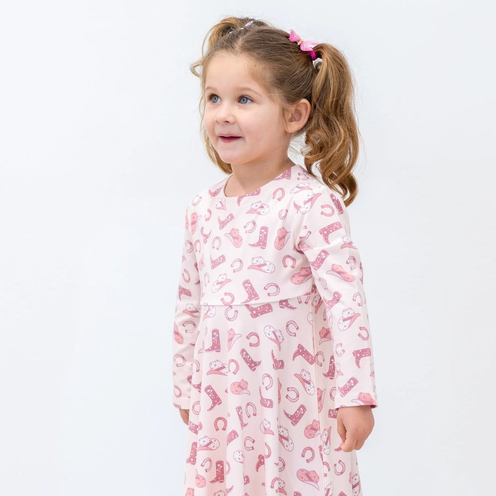 Gwen Swirly Dress - Select Size