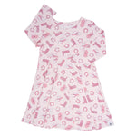 Gwen Swirly Dress - Select Size