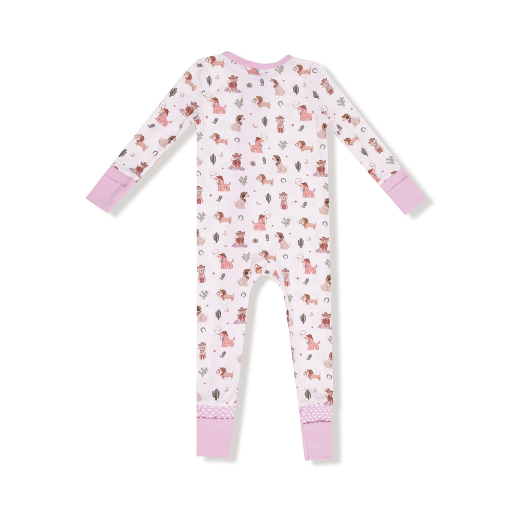 Cowgirl Dogs 2 Way Zipper Romper - Select Size