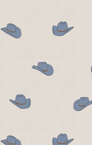 Petite Cowboy Hats Knotted Gown - Select Size
