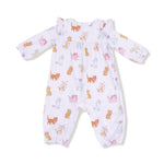 Fancy Pets Ruffle Sleeve Romper - Select Size