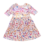 Halloween Candy Lame Steph Dress - Select Size