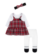 Plaid Dress Set