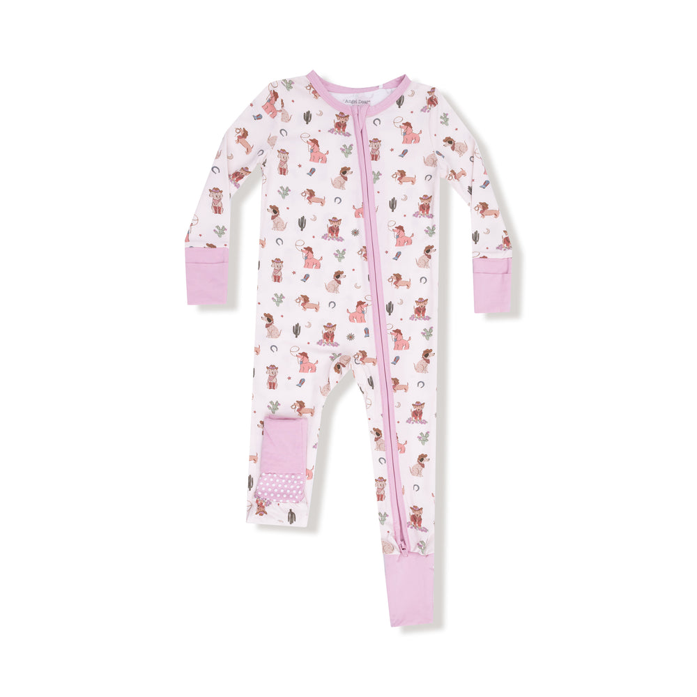Cowgirl Dogs 2 Way Zipper Romper - Select Size