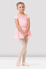 CL0502 - Girls Candy Pink Tansie Cap Sleeve Tutu Dress - Select Size
