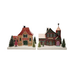 Paper North Pole Building with LED Light, 2 Styles ©