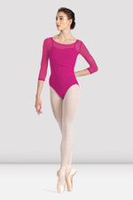 Mirella Miami 3/4 Sleeve Top in Electric Pink - Select Size