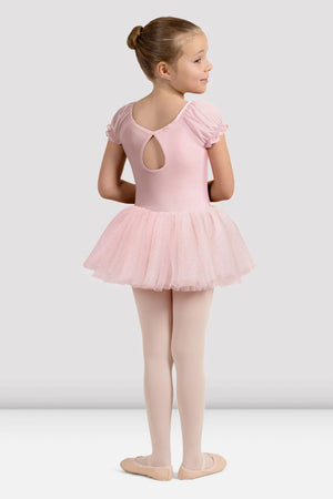 Mirella Miami Cap Sleeve Tutu Dress in Pink - Select Size
