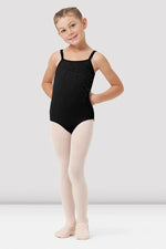 CL0527 Girls Black Maia Camisole Leotard - Select Size