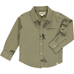 Atwood Dino Printed Woven Shirt - Select Size