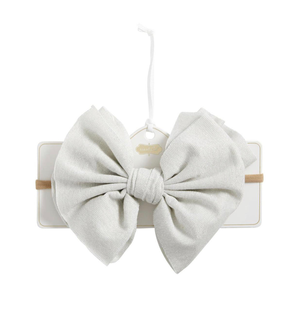 Shimmer Bow Headband - 3 Colors to Choose