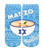 Matzo Ballin’ Ankle Socks