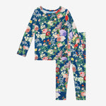 Carmen Long Sleeve Pajama Set- Posh Peanut - Select Size