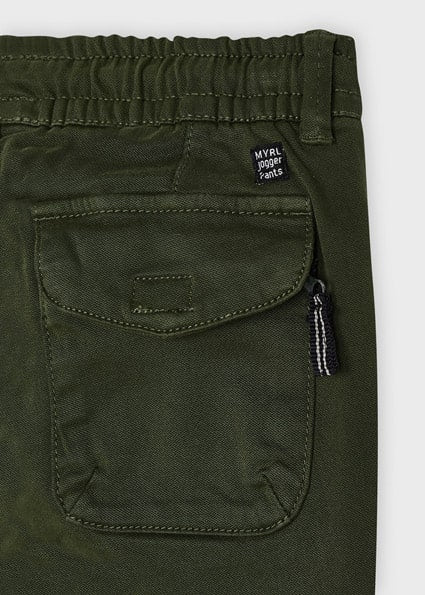 
            
                Load image into Gallery viewer, Dill Green Boy’s Jogger Pants With Pockets - Select Size
            
        