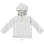
            
                Load image into Gallery viewer, St. Ives White Gauze Boys Hooded Top - Select Size
            
        