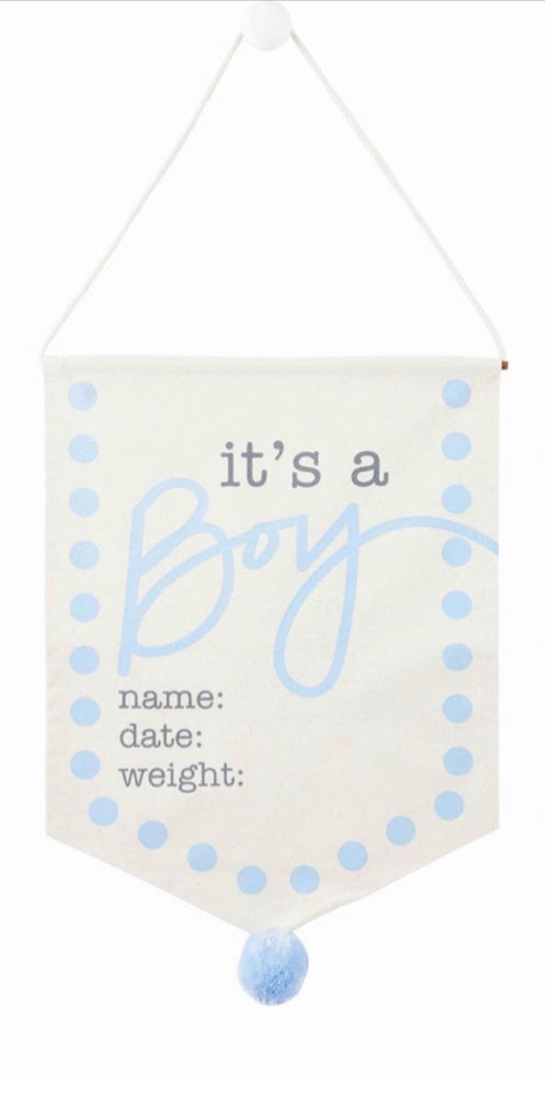 
            
                Load image into Gallery viewer, It’s A Boy - New Baby Sign
            
        